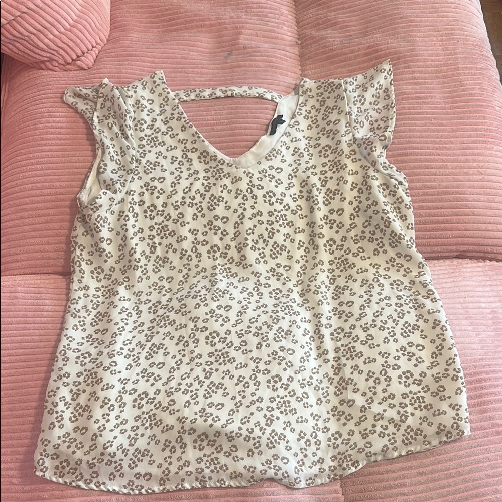 Leopard Print Women's Top